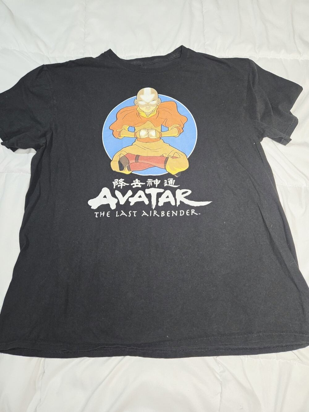 Avatar The Last Airbender Men’s Shirt XL Crew Neck Pullover Graphic Print Y2k